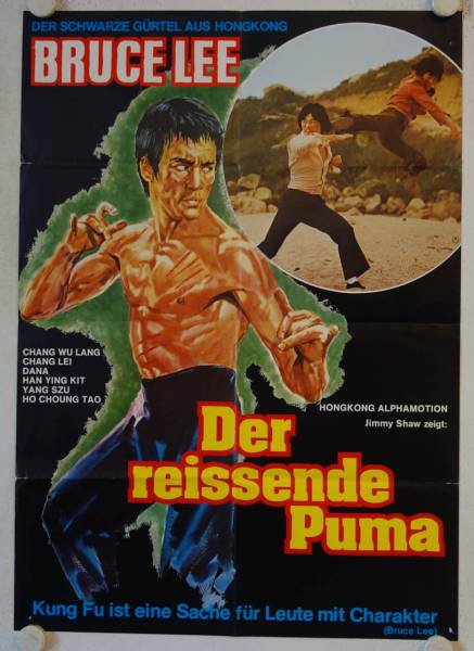 The Image of Bruce Lee original release german movie poster